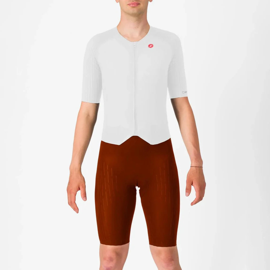 Body Castelli Sanremo S Speed Suit - Bianco marrone