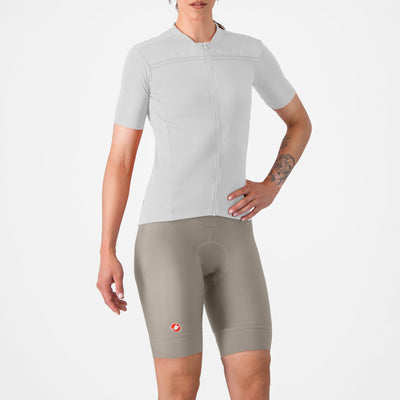 Pantaloncini donna Castelli Prima 2 DT - Beige