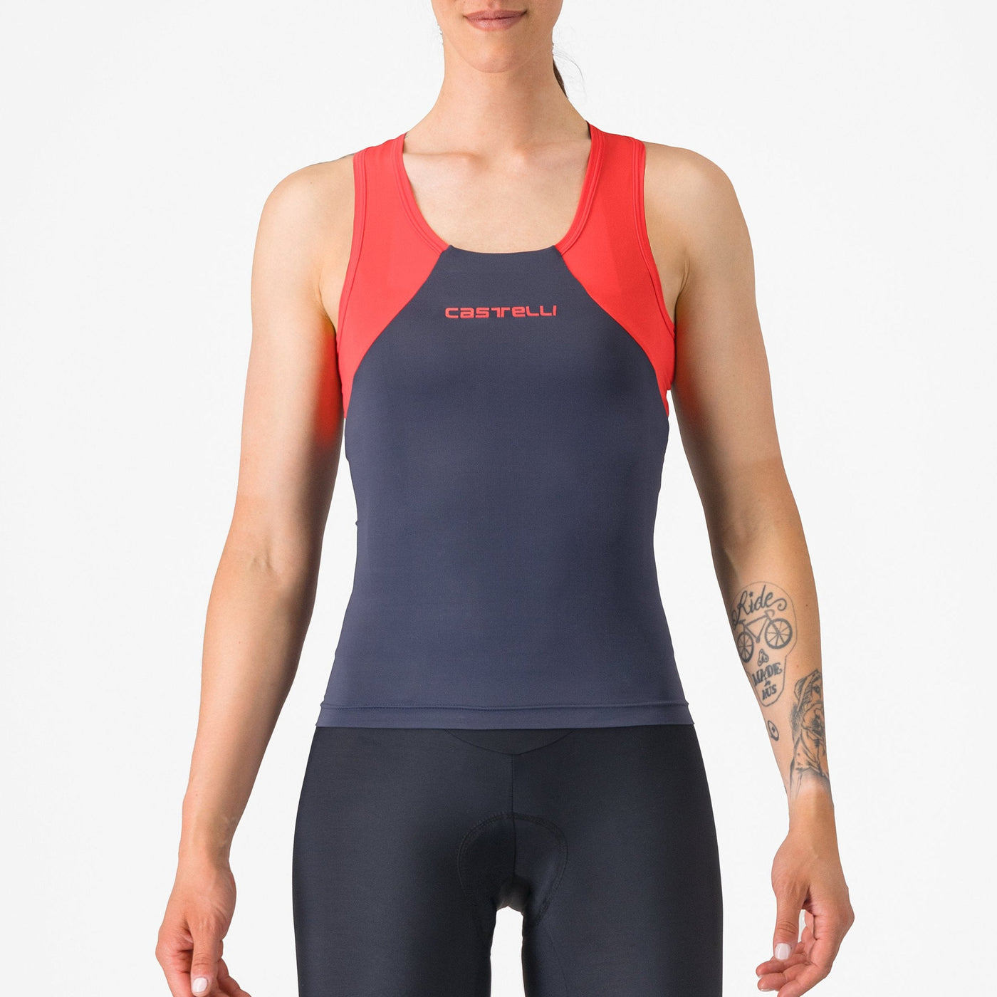 Top donna Castelli Sole - Blu