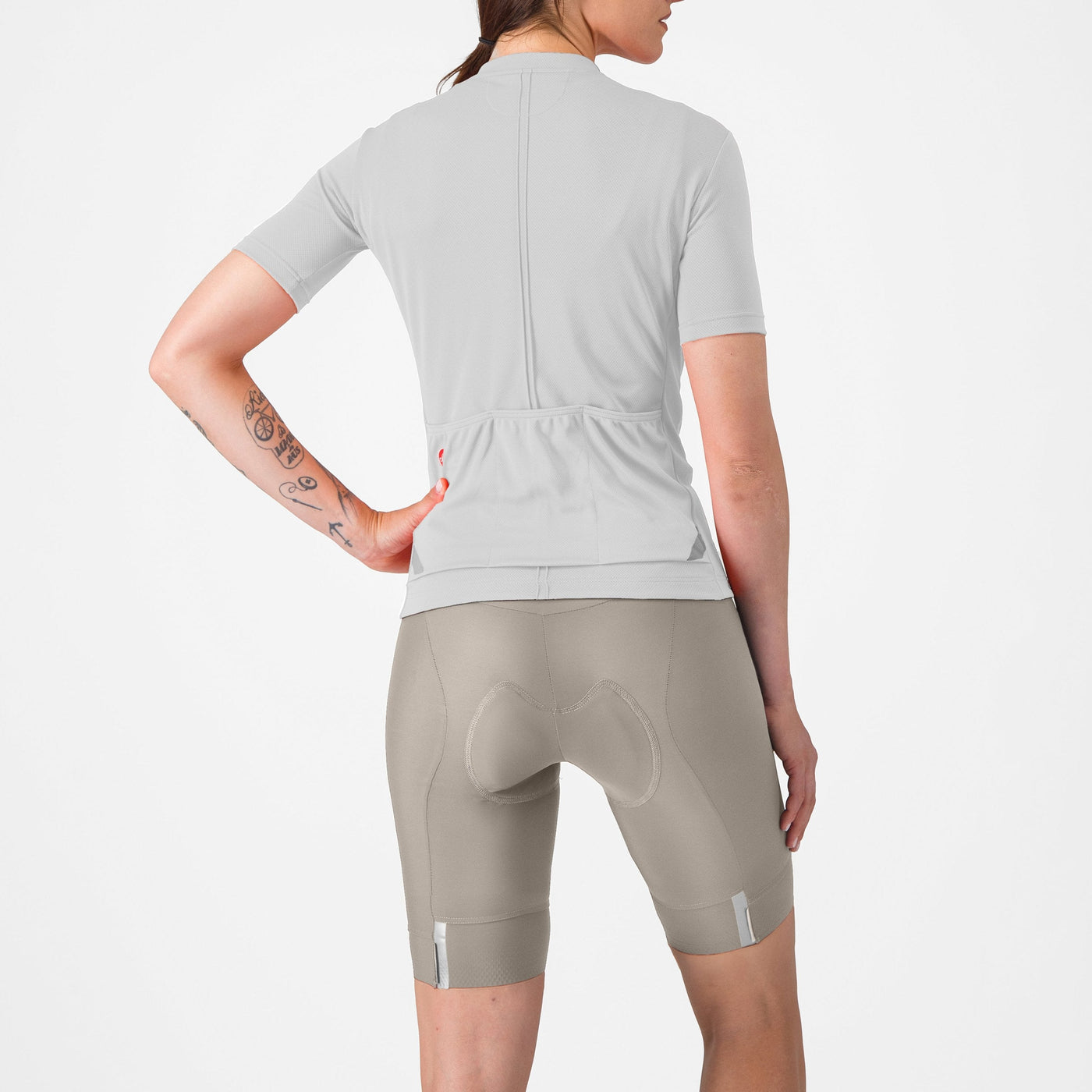 Pantaloncini donna Castelli Prima 2 DT - Beige