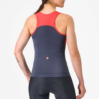 Top donna Castelli Sole - Blu