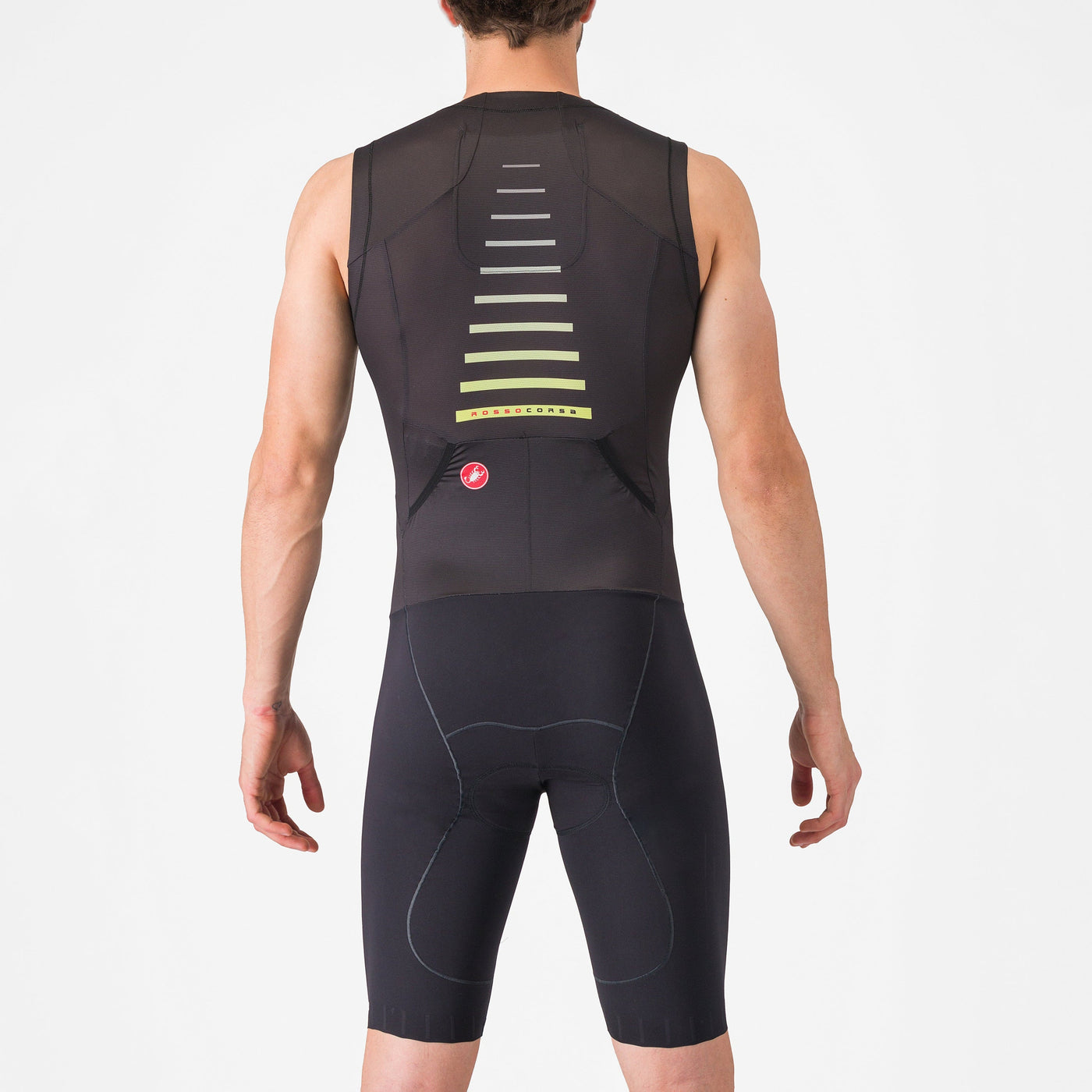 Body senza maniche Castelli Free Sanremo 3 Suit - Nero