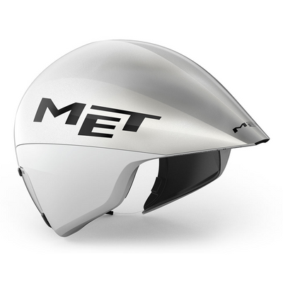 Casco Met Drone Wide Body 2 - Bianco