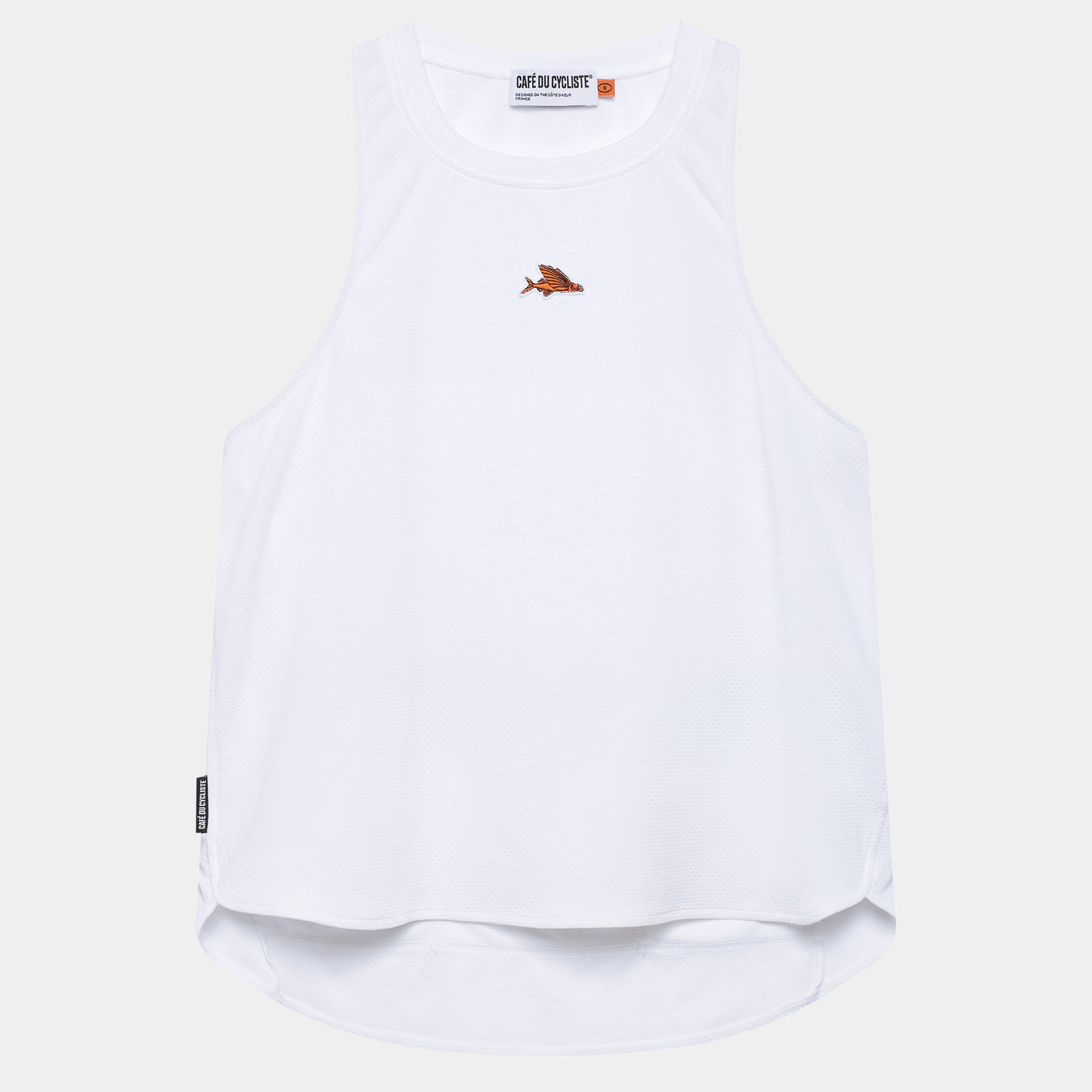 Top donna Cafe du Cycliste Julia - Bianco