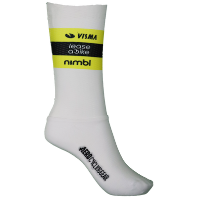 Calze Team Visma Lease a bike 2025 Premium Aero