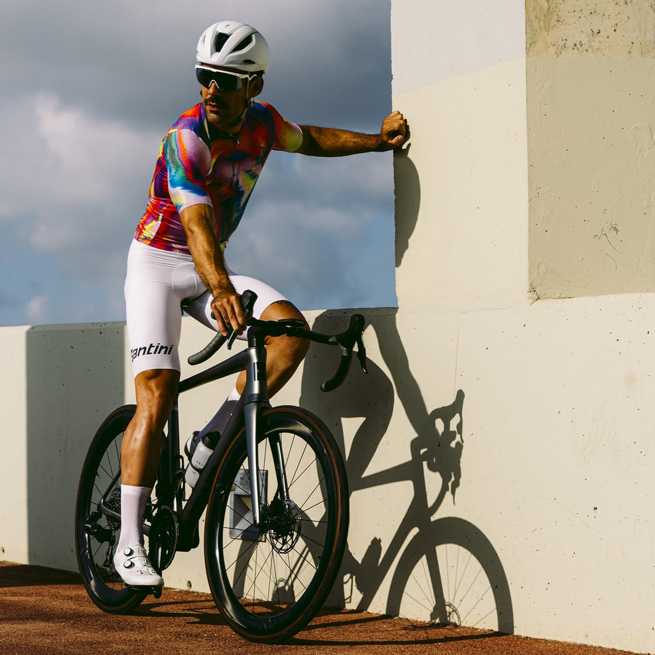 Salopette Santini Unico Edge - Bianco