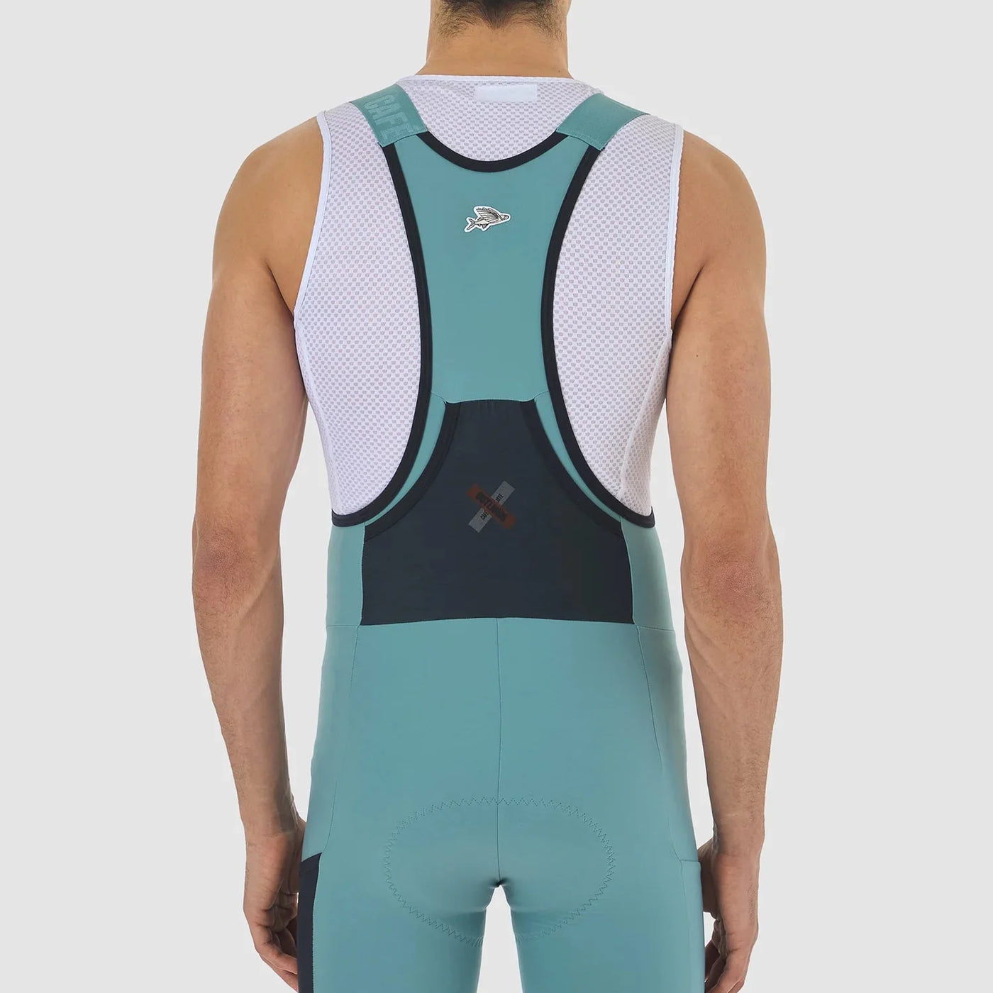 Salopette Cafe du Cycliste Eva - Azzurro