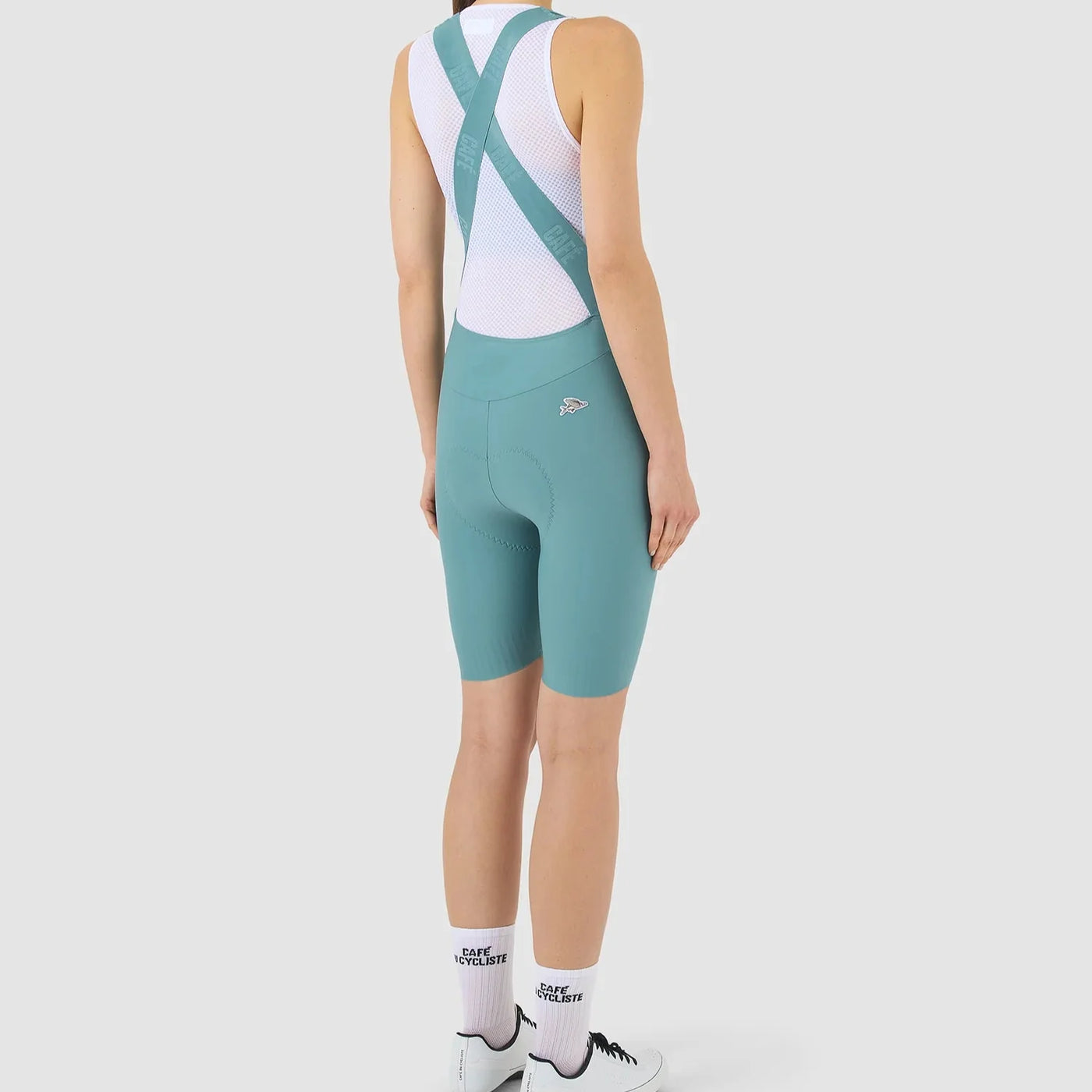 Salopette donna Cafe du Cycliste Graziella - Azzurro