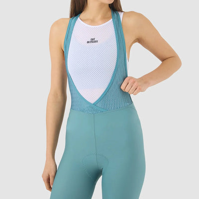 Salopette donna Cafe du Cycliste Graziella - Azzurro