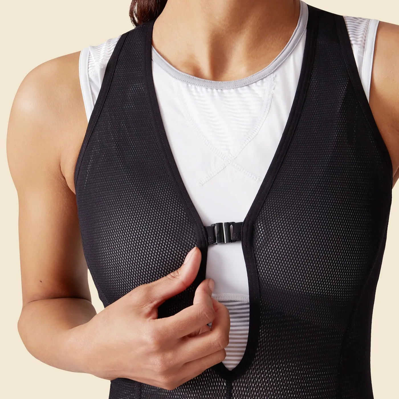 Salopette donna Cafe du Cycliste Mathilde - Nero
