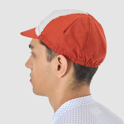 Cappellino Cafe du Cycliste Gapette - Rosso
