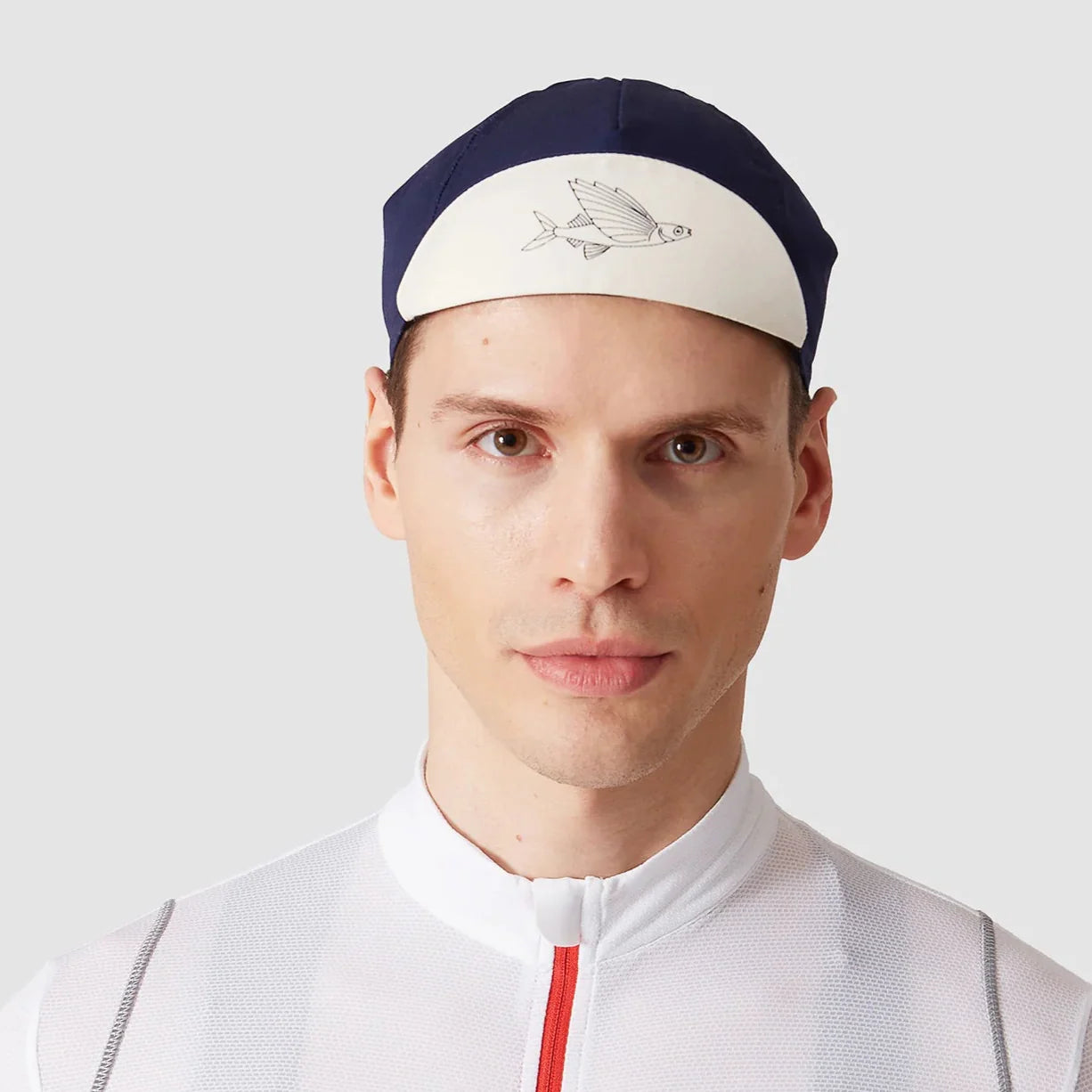 Cappellino Cafe du Cycliste Gapette - Blu