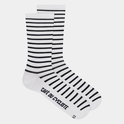 Calze Cafe du Cycliste Breton - Bianco