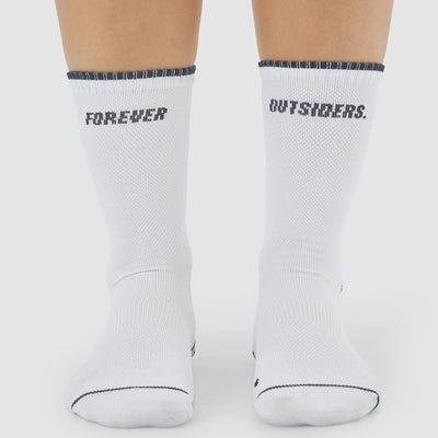 Calze Cafe du Cycliste Motto - Bianco