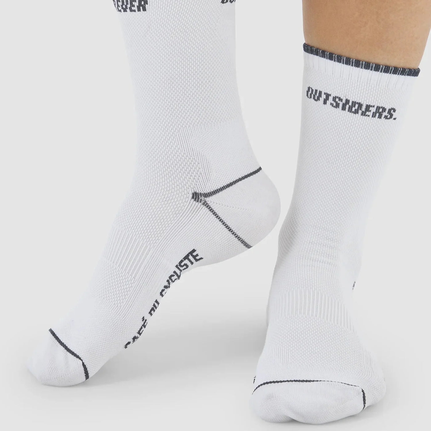 Calze Cafe du Cycliste Motto - Bianco