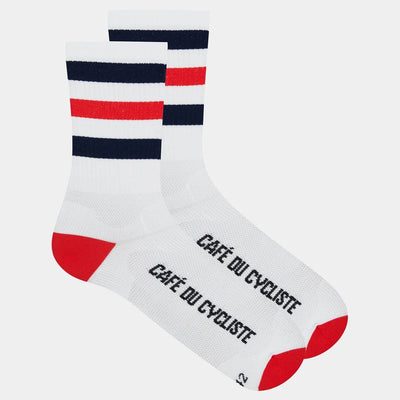Calze Cafe du Cycliste Skate - Blu rosso