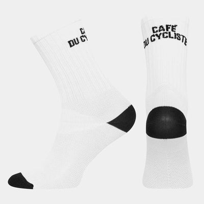 Calze Cafe du Cycliste Solid - Bianco