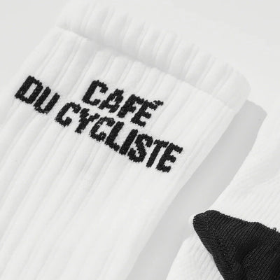 Calze Cafe du Cycliste Solid - Bianco