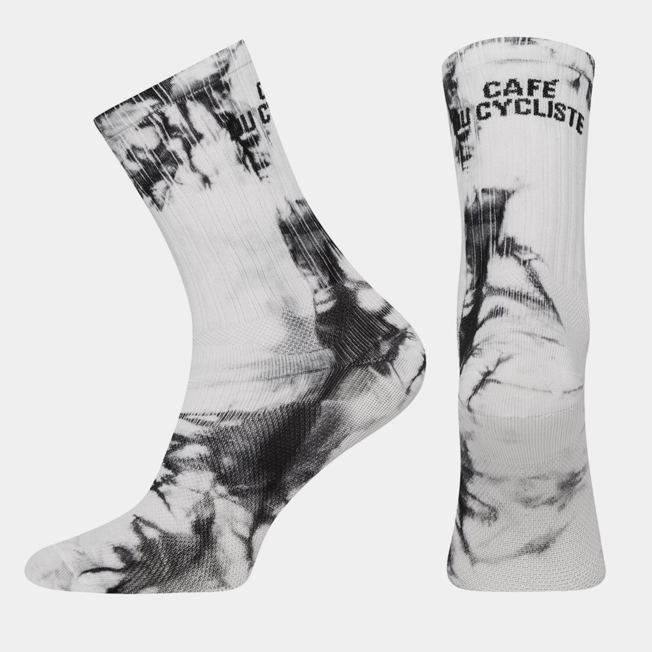Calze Cafe du Cycliste Tie Dye - Bianco