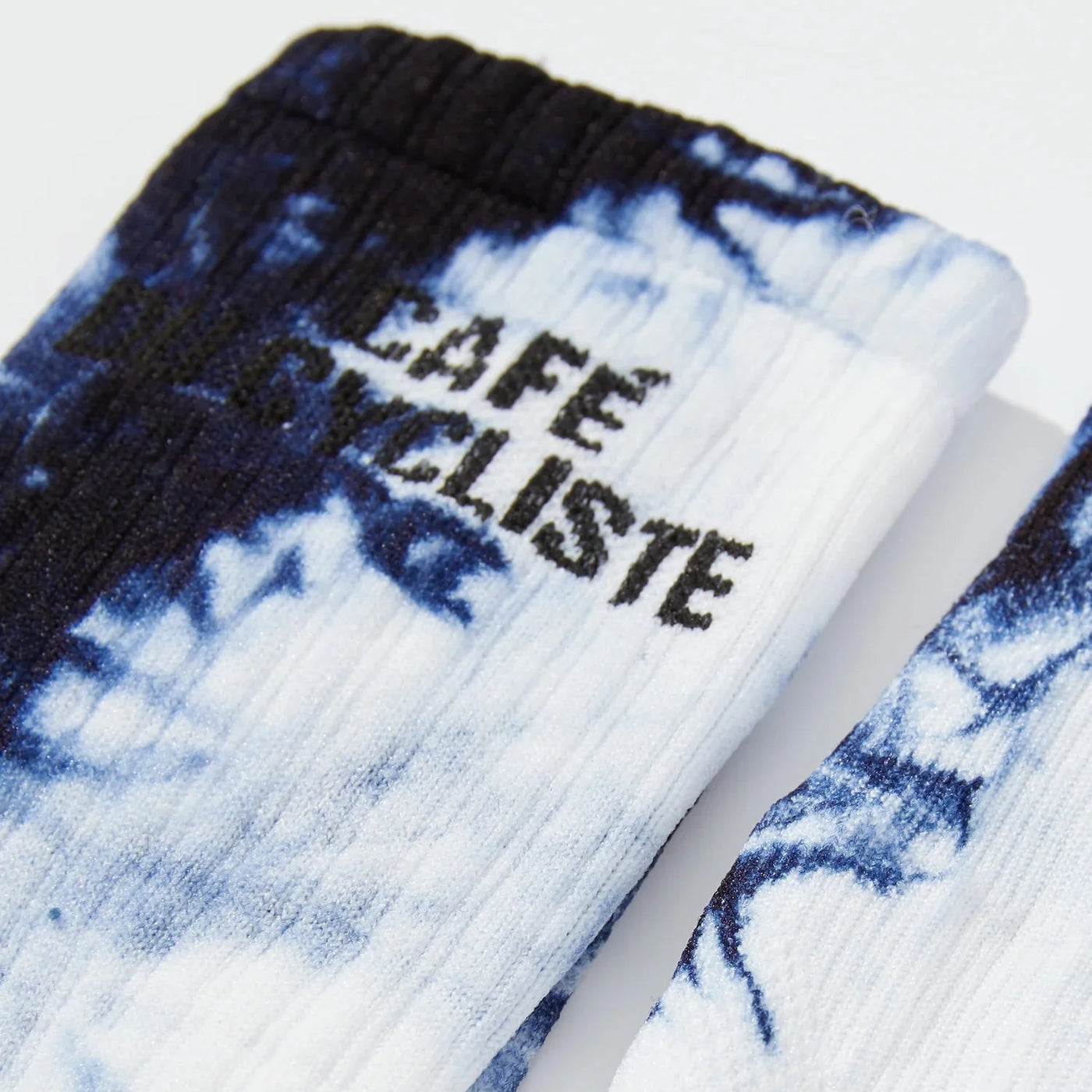 Calze Cafe du Cycliste Tie Dye - Blu