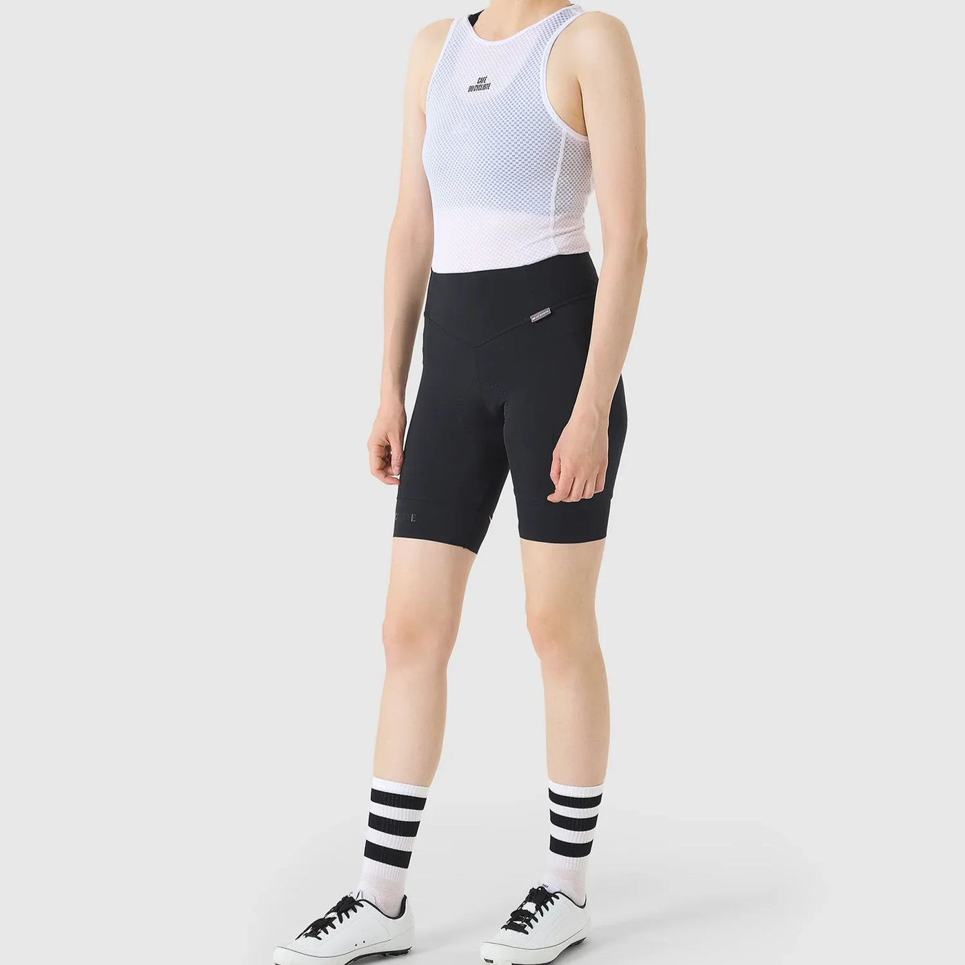 Pantaloncini donna Cafe du Cycliste Celine - Nero