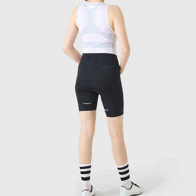 Pantaloncini donna Cafe du Cycliste Celine - Nero