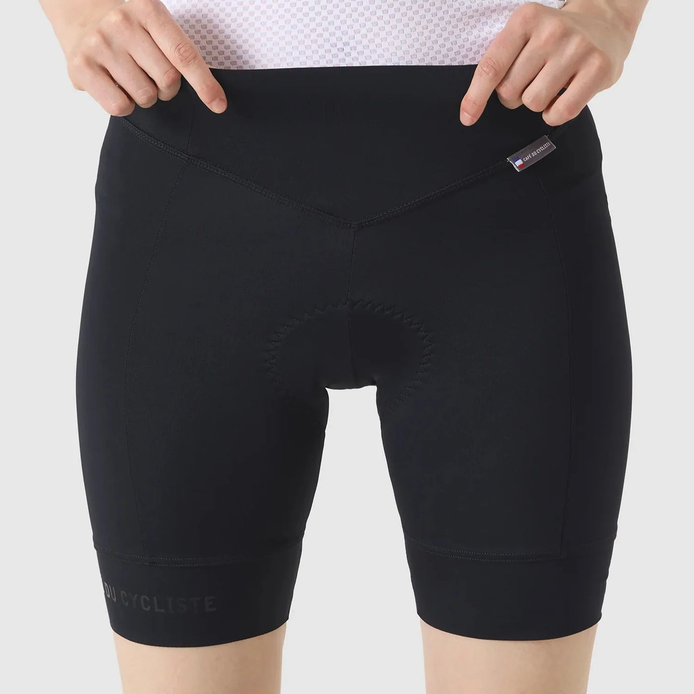 Pantaloncini donna Cafe du Cycliste Celine - Nero
