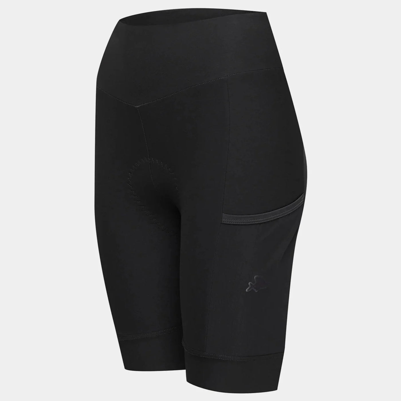 Pantaloncini donna Cafe du Cycliste Elsa - Nero
