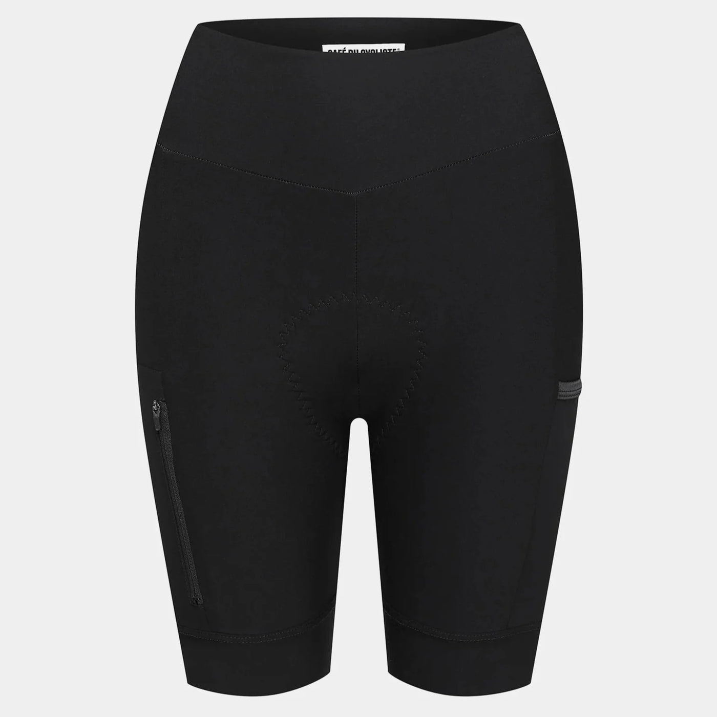 Pantaloncini donna Cafe du Cycliste Elsa - Nero
