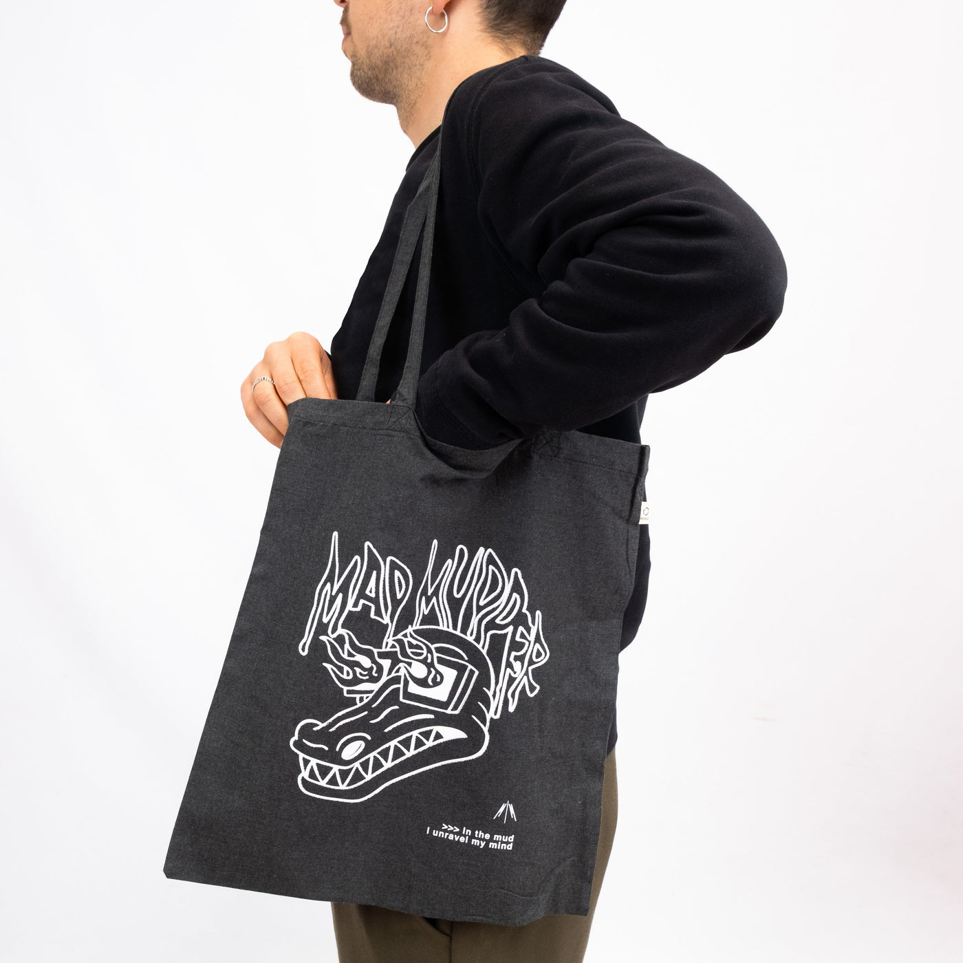 Shopping bag Mad Mudder - Nero