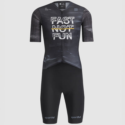Body Sportful Fast Not Fun - Nero