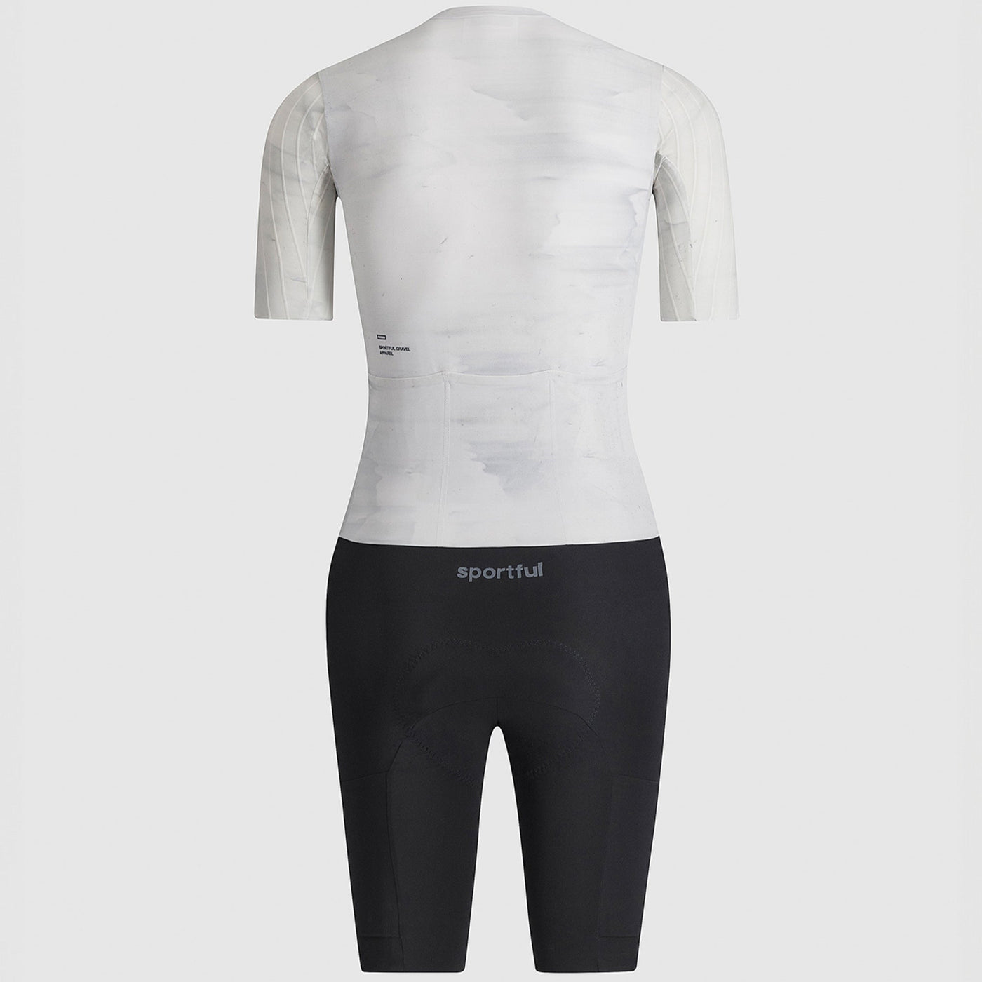 Body donna Sportful Fast Not Fun - Bianco