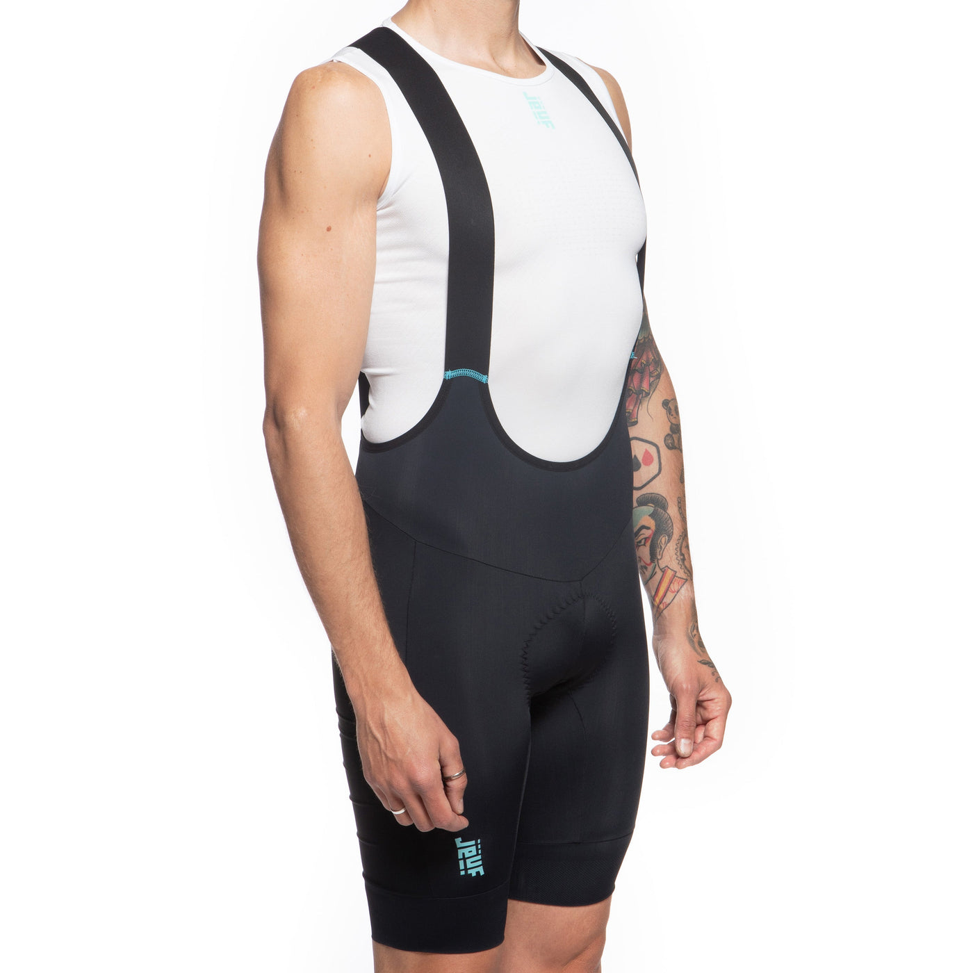 Salopette Jëuf Pro Gravel Cargo - Nero