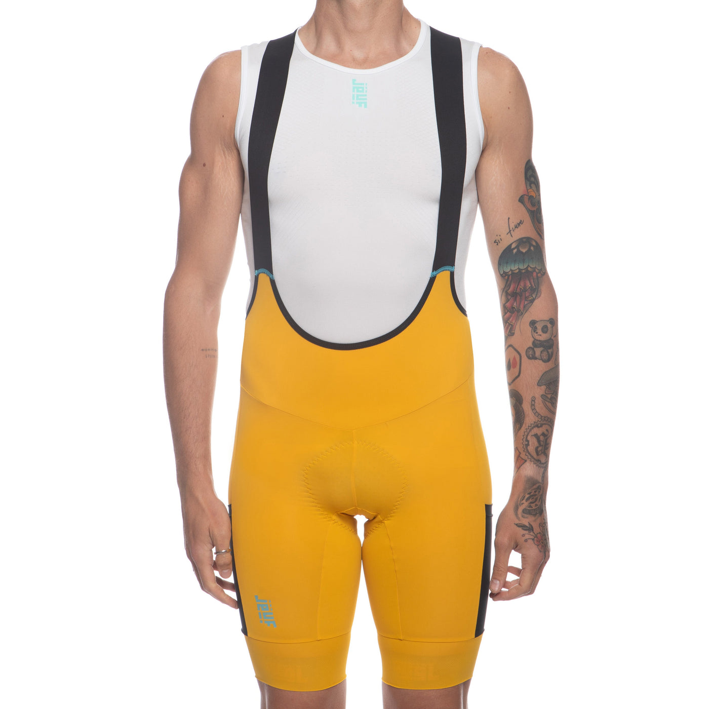 Salopette Jëuf Pro Gravel Cargo - Giallo