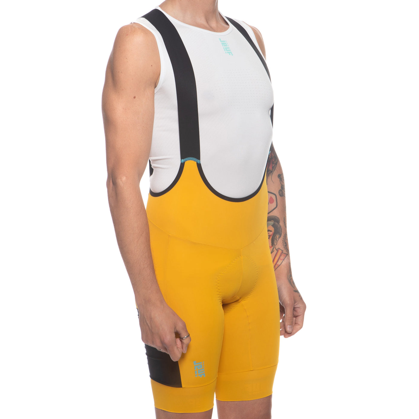 Salopette Jëuf Pro Gravel Cargo - Giallo