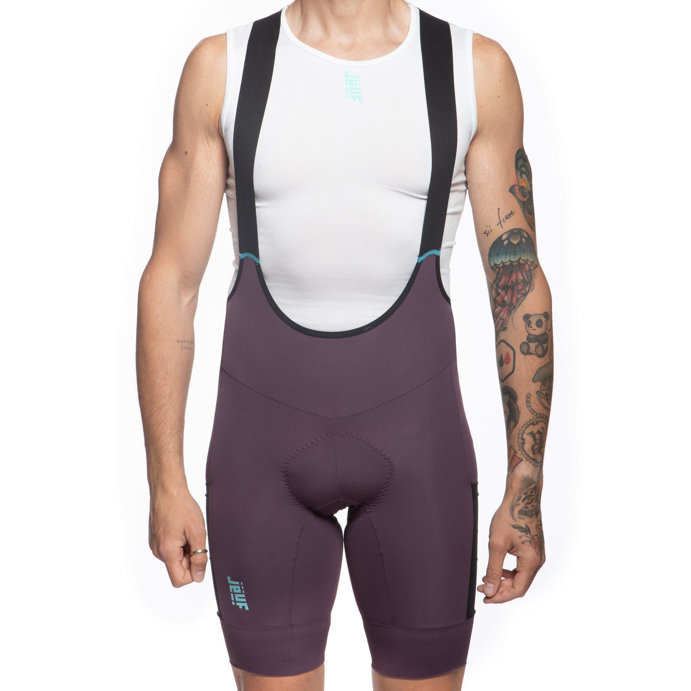 Salopette Jëuf Pro Gravel Cargo - Bordeaux