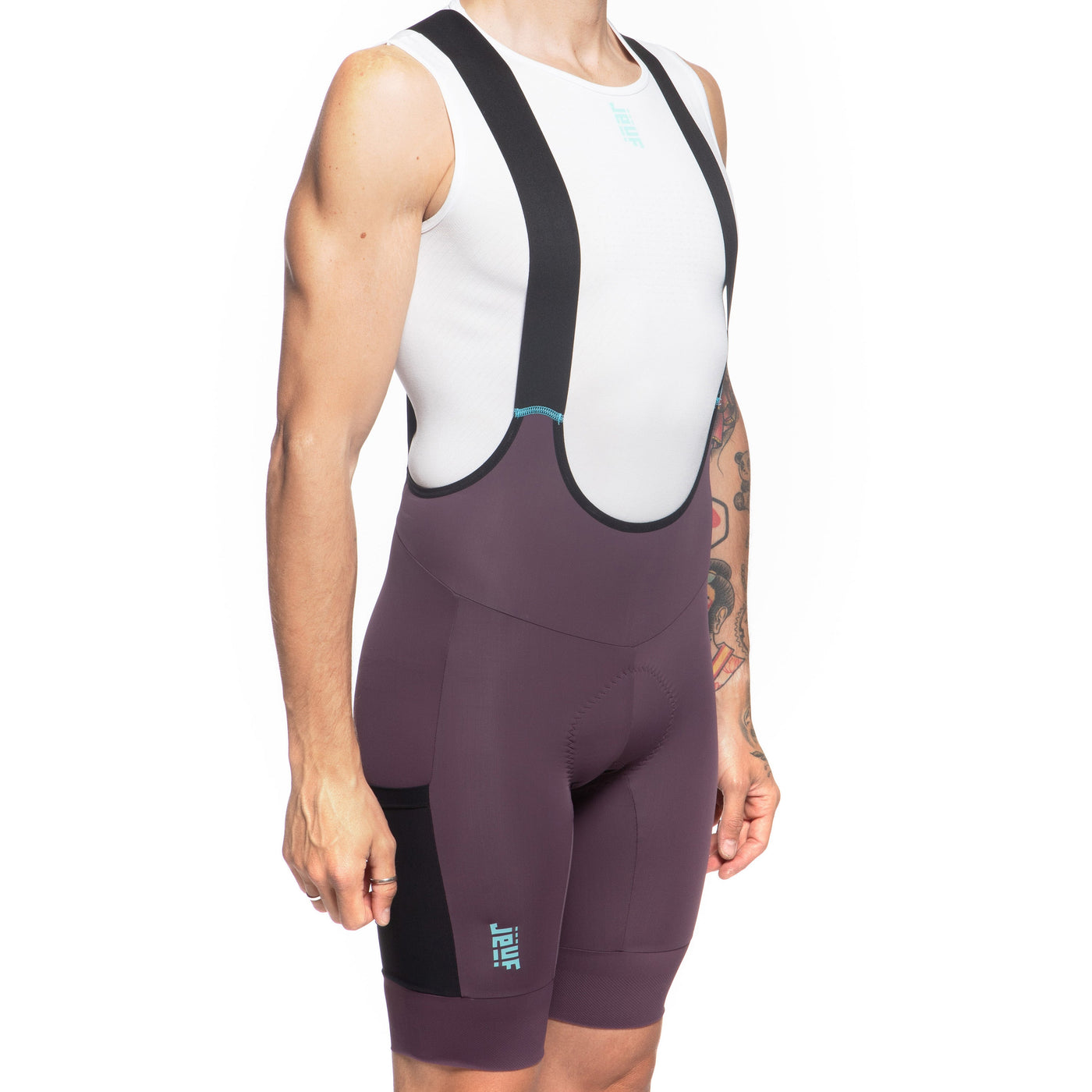 Salopette Jëuf Pro Gravel Cargo - Bordeaux