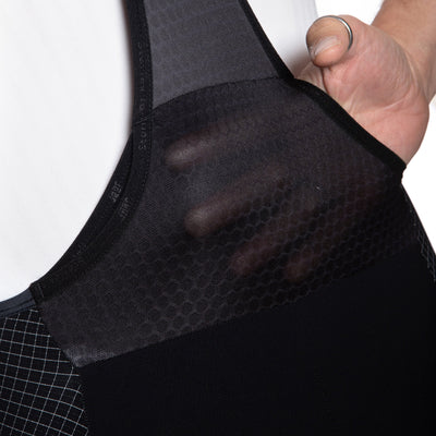 Salopette Jëuf Pro Race Gravel Cargo - Nero