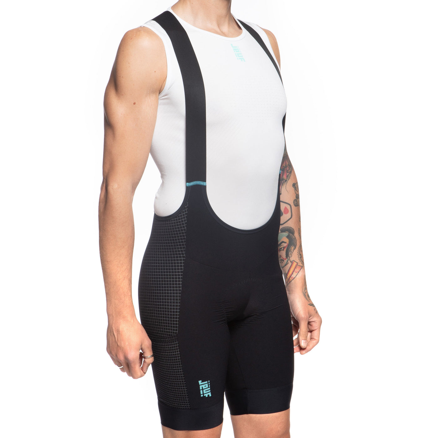 Salopette Jëuf Pro Race Gravel Cargo - Nero