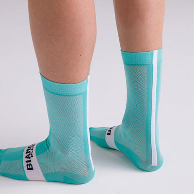 Calze Bianchi Milano Classic - Celeste