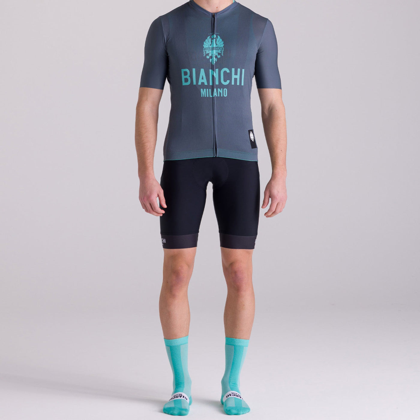 Calze Bianchi Milano Classic - Celeste