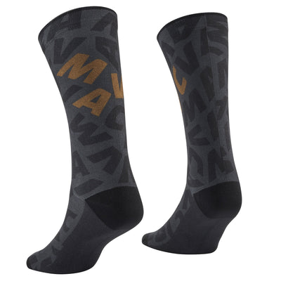 Calze Mavic Aksium Graphic - Nero marrone