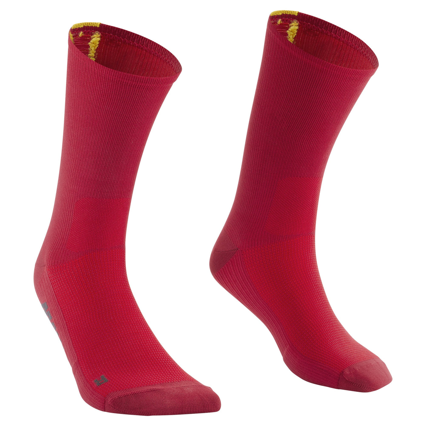 Calze Mavic Essential High - Rosso giallo