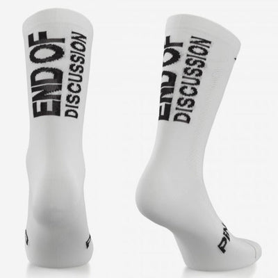 Calze Pinarello Lightweight End of Discussion - Bianco
