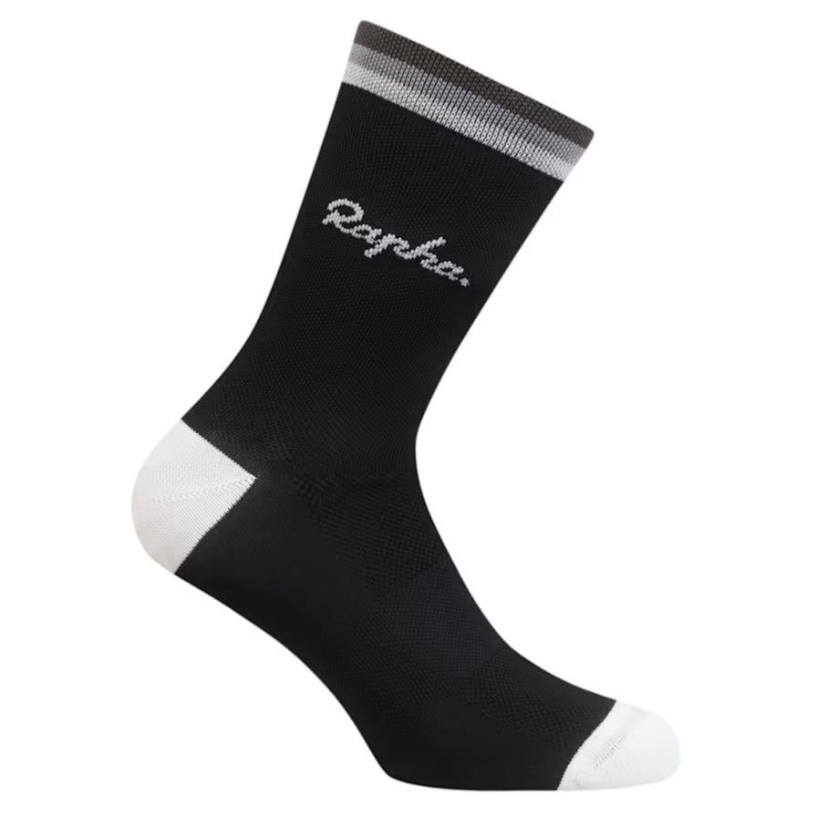 Calze Rapha Logo - Nero bianco