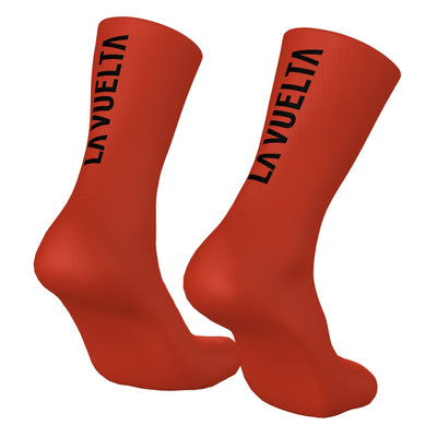 Calze Santini Vuelta Espana 2025 - Rosso