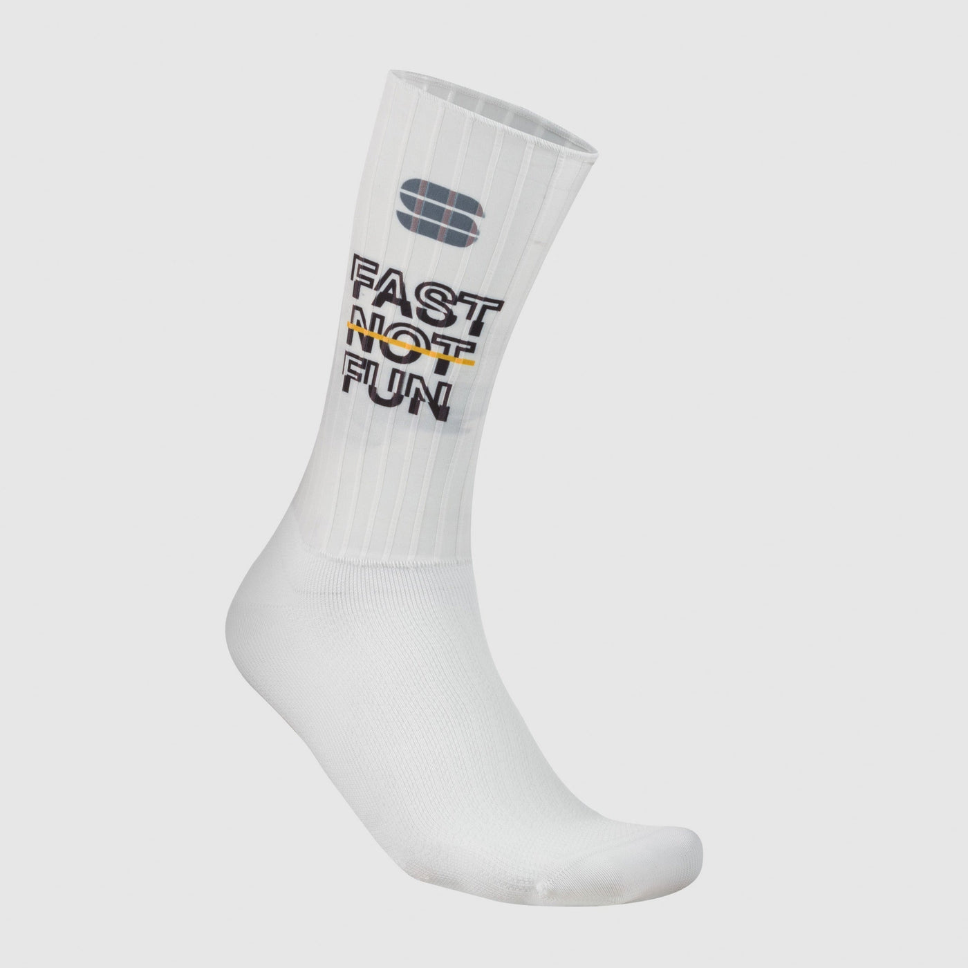 Calze Sportful Fast Not Fun - Bianco