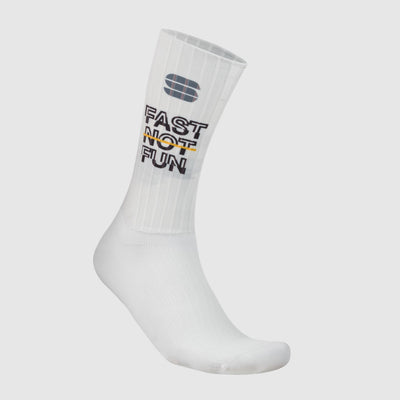 Calze Sportful Fast Not Fun - Bianco