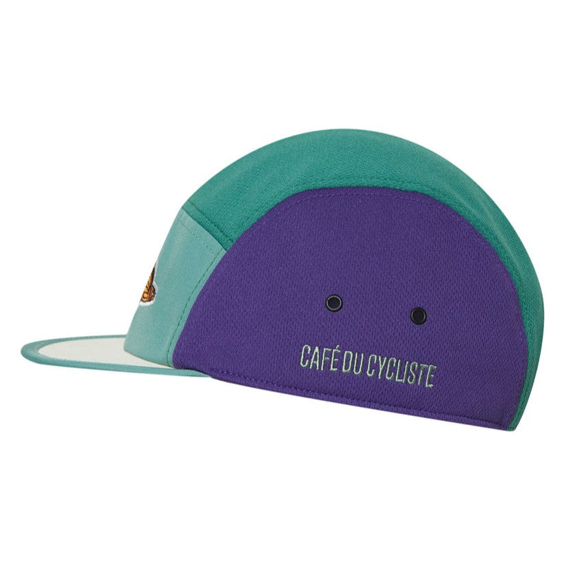 Cappellino Cafe du Cycliste Gravel - Viola verde