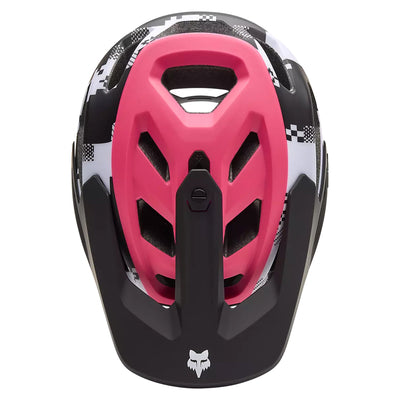 Casco Fox Dropframe Pro Digi Image - Nero bianco
